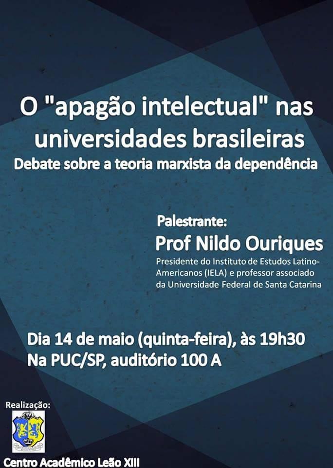 O apagão intelectual nas universidades