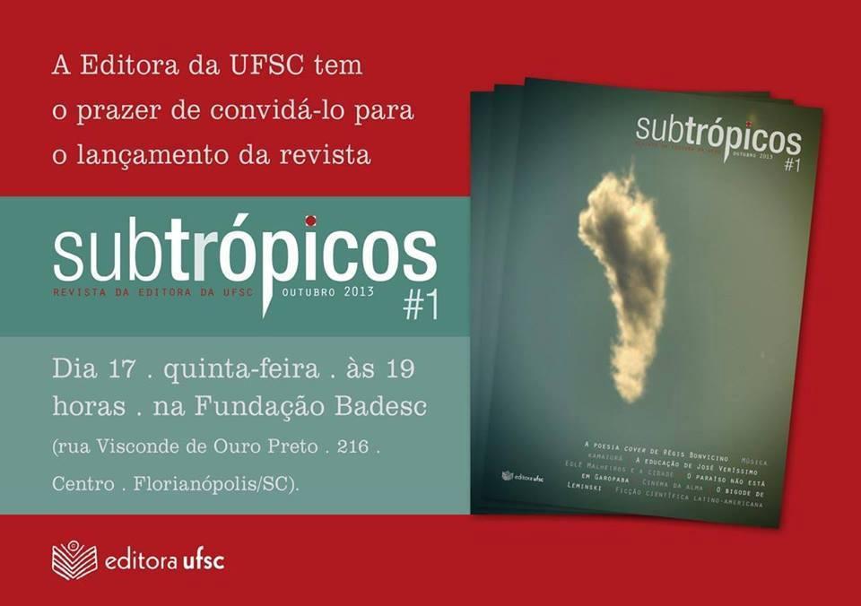 Editora da UFSC lança revista de cultura