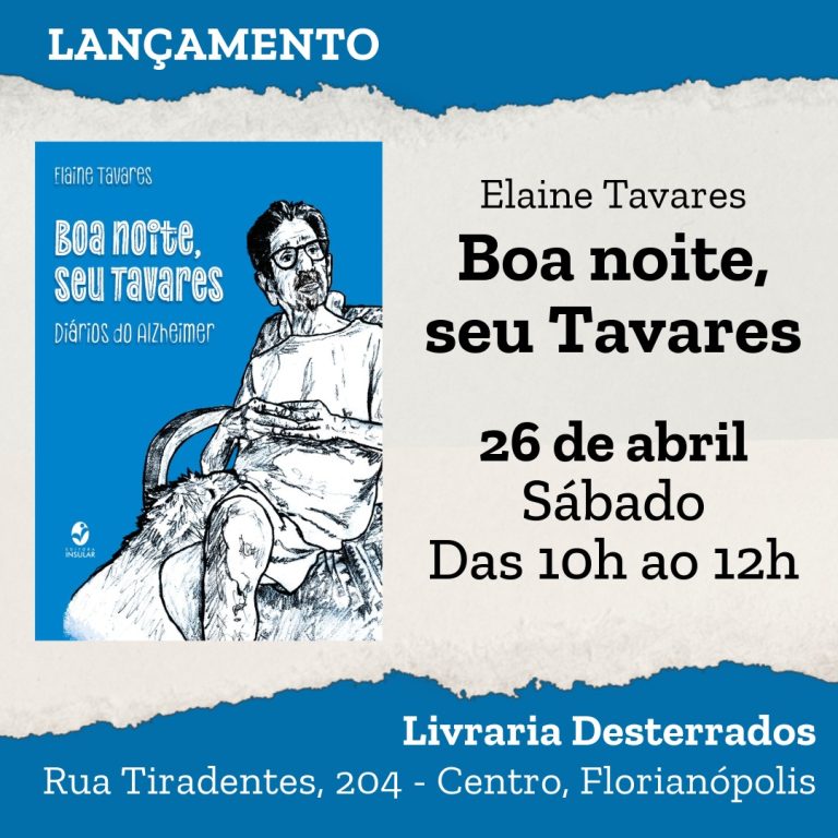 Novo livro de Elaine Tavares