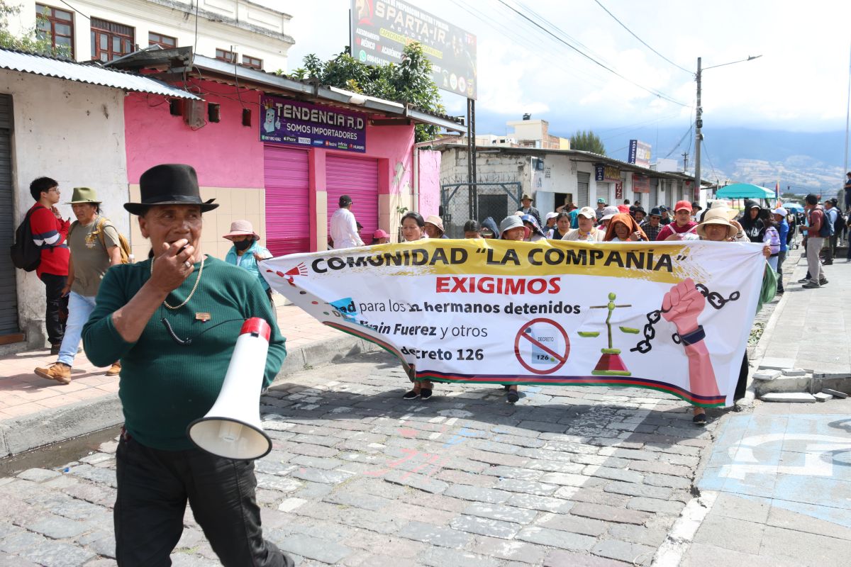 Conaie anuncia suspensão do Paro Indígena