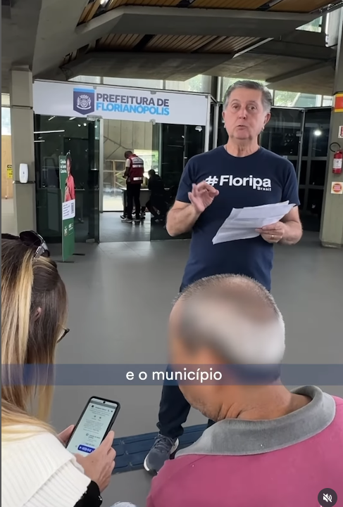 Fala do prefeito de Florianópolis é reflexo das elites catarinenses