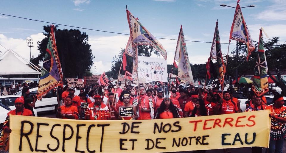 Povos indígenas da Guiana Francesa contra a hipocrisia de Emmanuel Macron