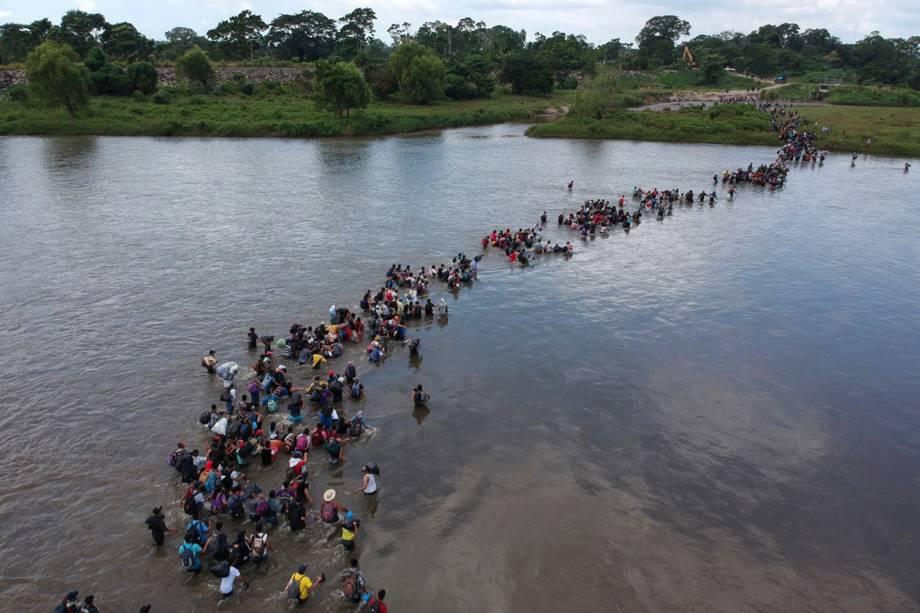 Migração forçada da América Central chega a um milhão esse ano