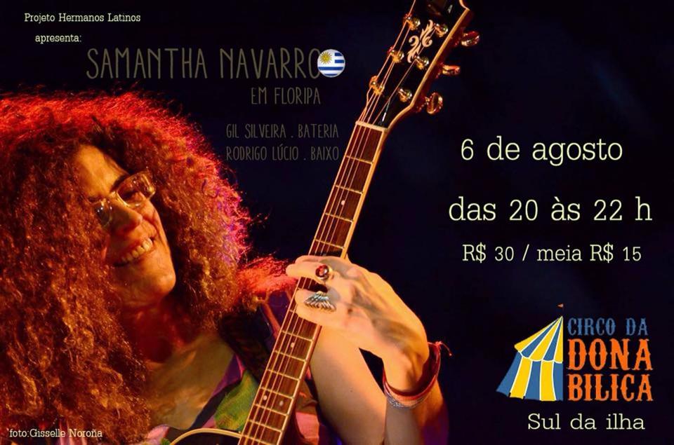 Samantha Navarro em Florianópolis