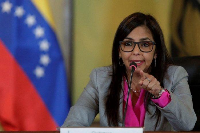 Delcy Rodríguez é vice-presidenta da Venezuela