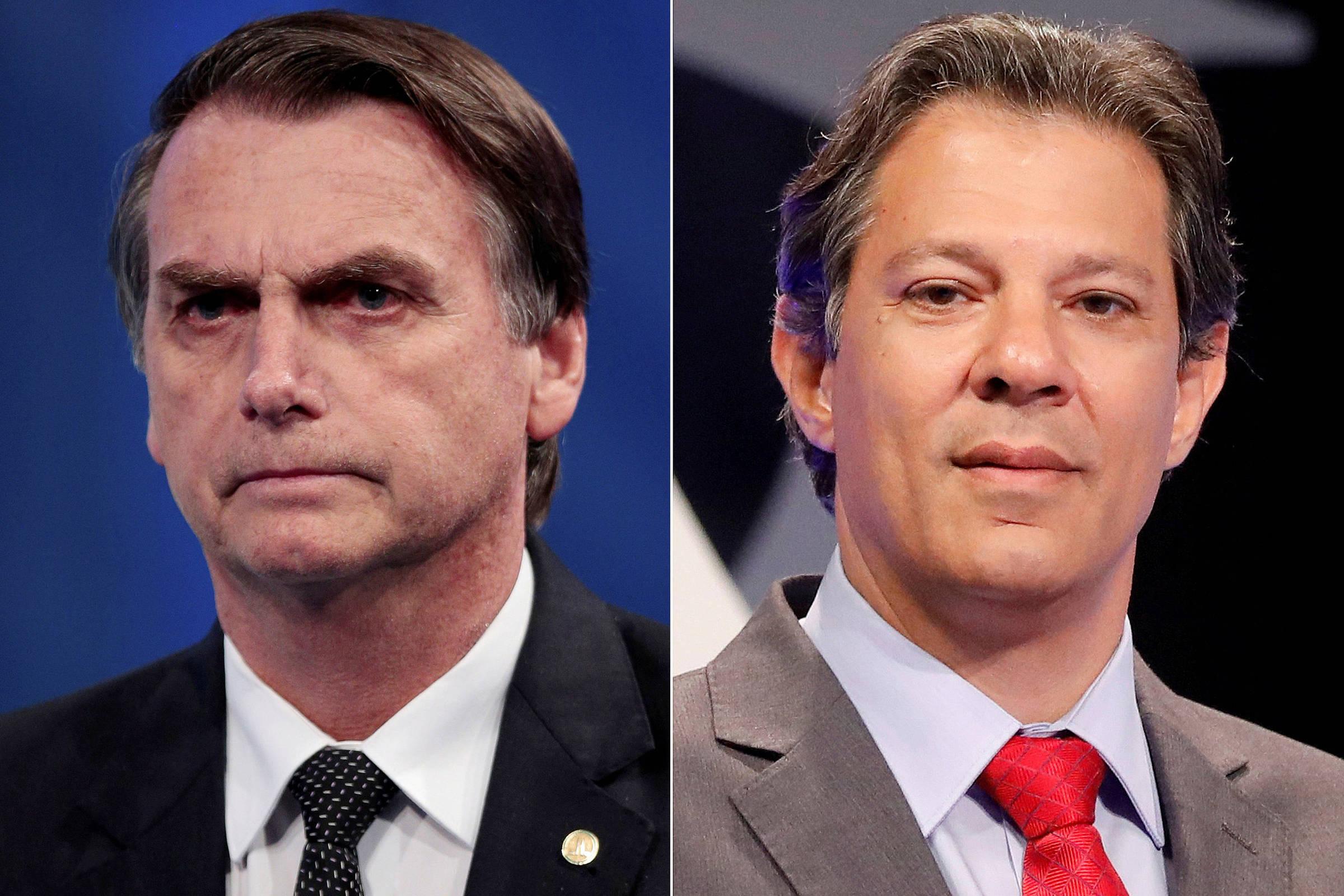 Primeiro turno polariza entre Bolsonaro e Haddad