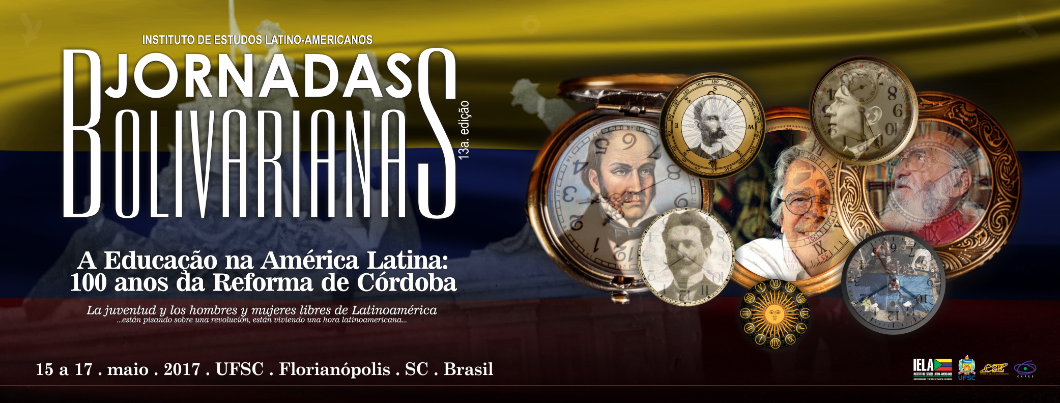 Jornadas Bolivarianas XIII: A educação na América Latina e os 100 anos da Reforma de Córdoba