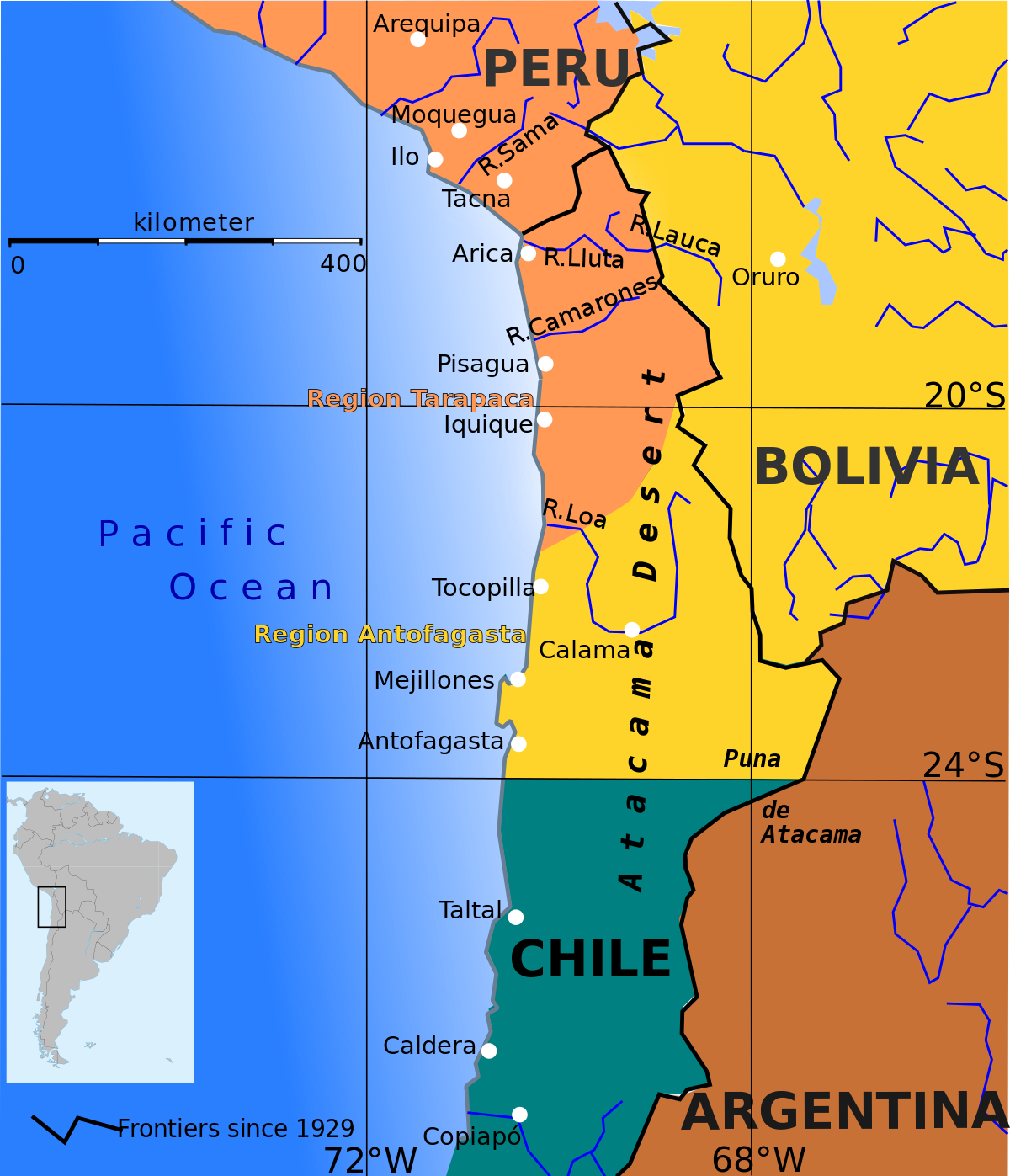Los intereses capitalistas y el Mar de Bolívia