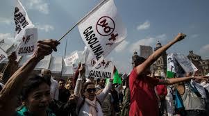 México: protestos contra o gasolinaço
