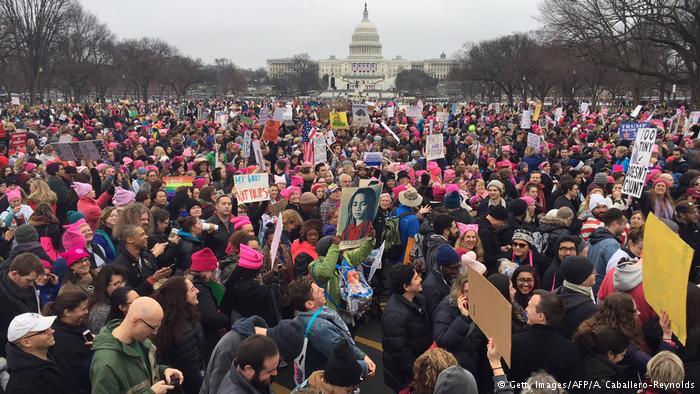 Os EUA e a marcha das mulheres
