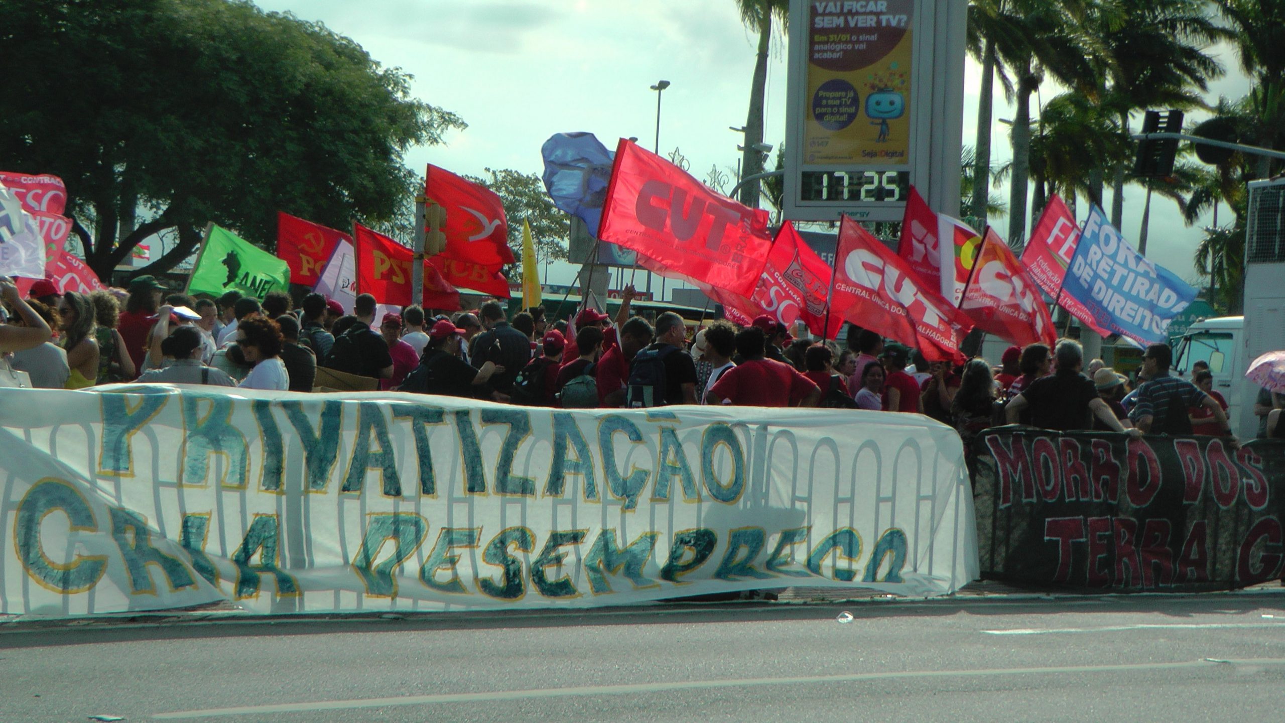 Florianópolis: mobilização contra a reforma da Previdência